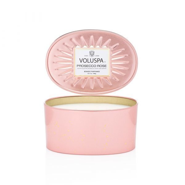 Voluspa 2 Wick Tuoksukynttilä Prosecco Rose 50 H