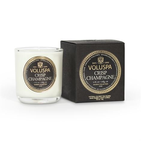 Voluspa Boxed Votive Kynttilä 25 Tuntia Crisp Champagne