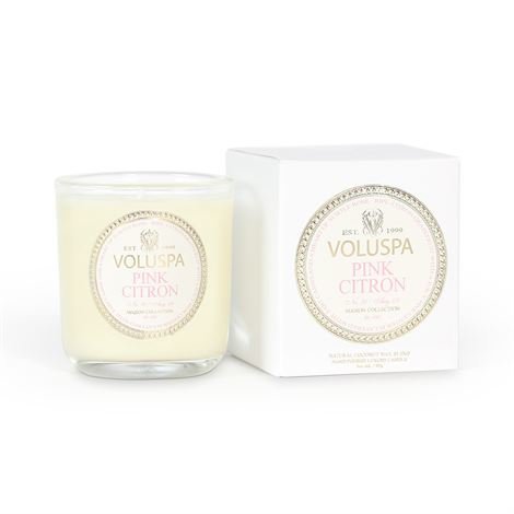 Voluspa Boxed Votive Kynttilä 25 Tuntia Pink Citron