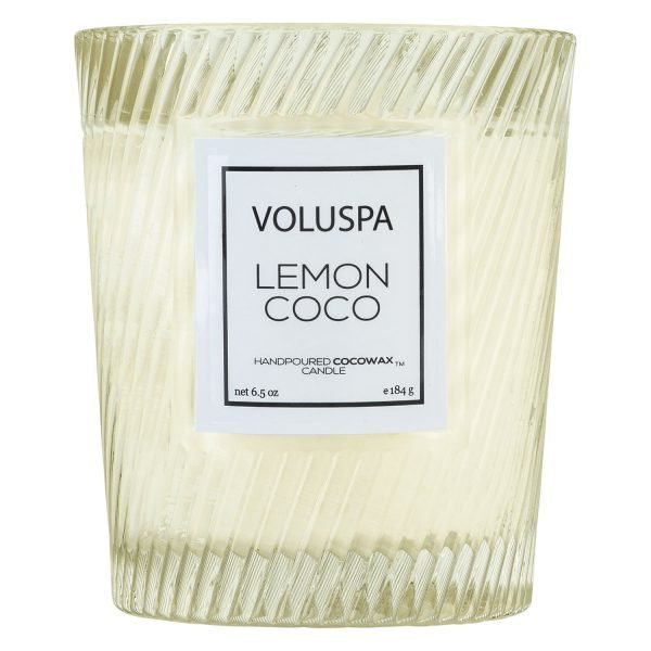 Voluspa Macaron Tuoksukynttilä Lemon Coco 40 H