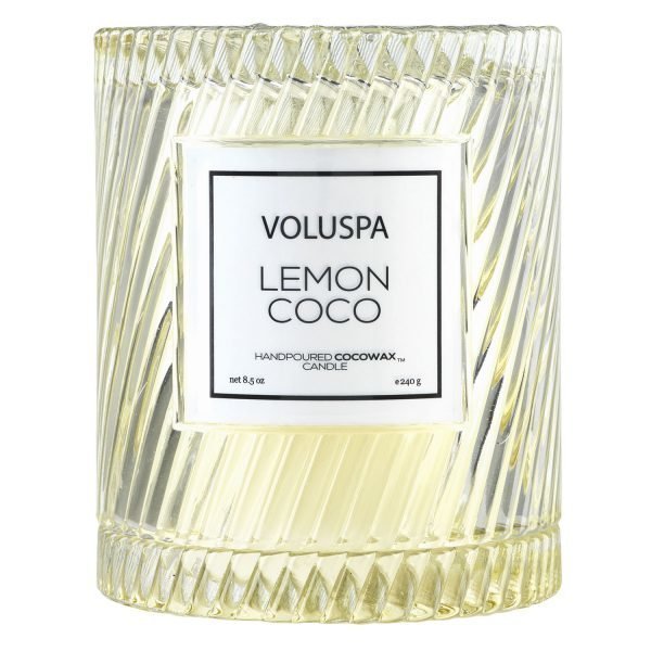 Voluspa Macaron Tuoksukynttilä Lemon Coco 55 H