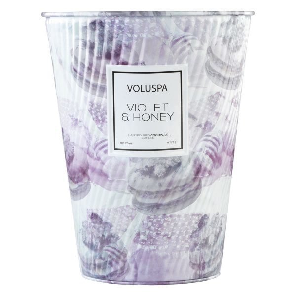 Voluspa Macaron Tuoksukynttilä Violet & Honey 100 H