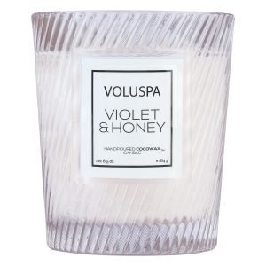 Voluspa Macaron Tuoksukynttilä Violet & Honey 40 H