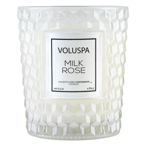 Voluspa Roses Tuoksukynttilä Milk Rose 40 H