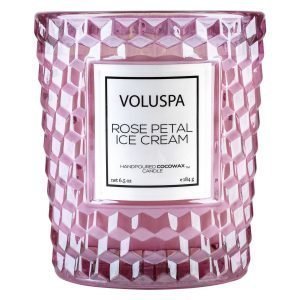 Voluspa Roses Tuoksukynttilä Rose Petal Ice Cream 40 H