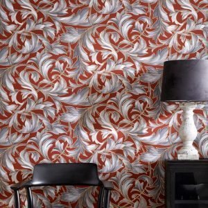 Wallpaper By Ellos Ruby Tapetti Roosa