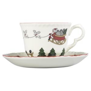 Wedgwood Christmas Village Teelautanen 6 Kpl