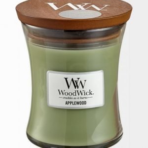 Woodwick Applewood Tuoksukynttilä 12 cm