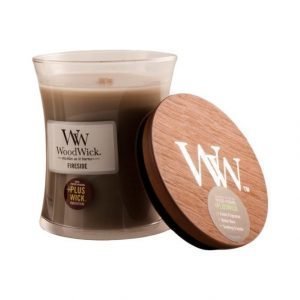 Woodwick Fireside Tuoksukynttilä 12 cm