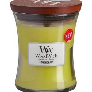 Woodwick Lemongrass Tuoksukynttilä 12 cm