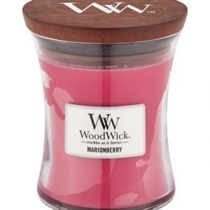 Woodwick Marionberry +Pluswick Tuoksukynttilä 12 cm