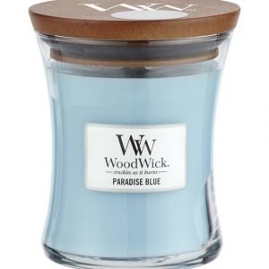 Woodwick Paradise Blue Tuoksukynttilä 12 cm