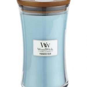 Woodwick Paradise Blue Tuoksukynttilä 18 cm