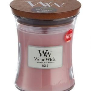 Woodwick Rose Tuoksukynttilä 12 cm