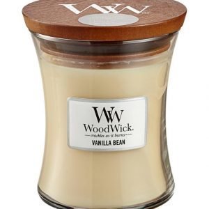 Woodwick Vanilla Bean Tuoksukynttilä 12 cm
